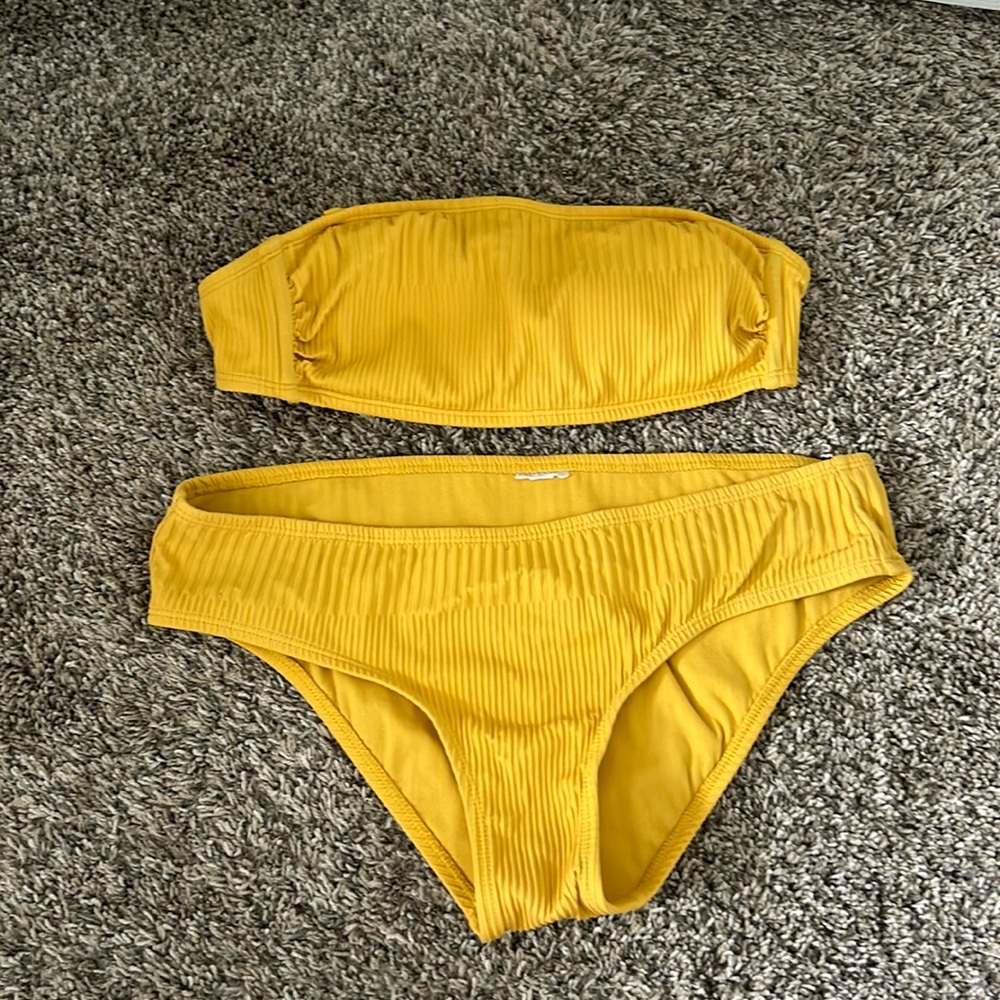 Target Yellow two piece set bikini